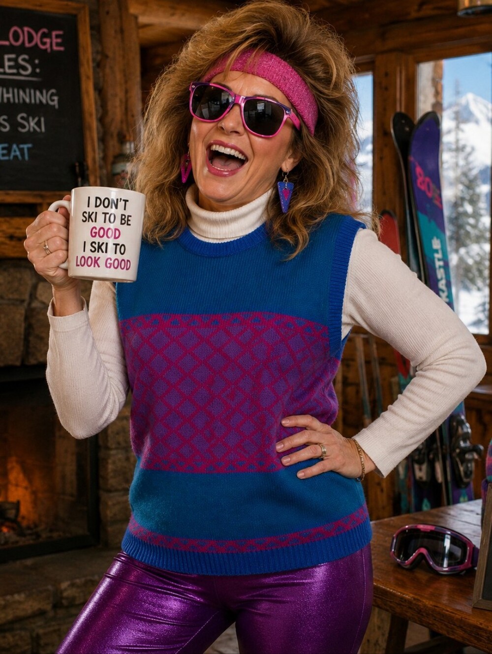NWT vintage 1980's sweater vest